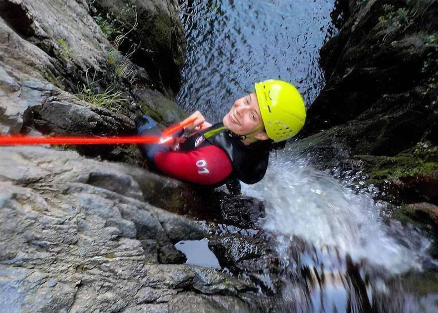 Canyoning cascades de Baoussous à Céret - Pyrénées Orientales - 66